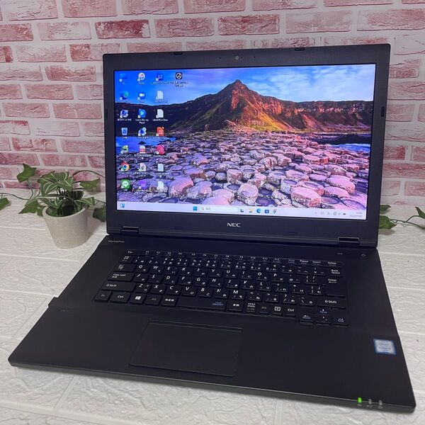 ★中古 SSD128GB メモリ8GB★VK23LA-Y i3-6100U Win11 Office ノートPC524 ジャック品