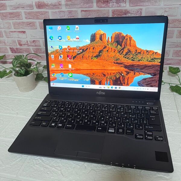 ★中古富士通 SSD128GB★FMV LIFEBOOK C07009 カメラ Bluetooth Win11 ノートPC531