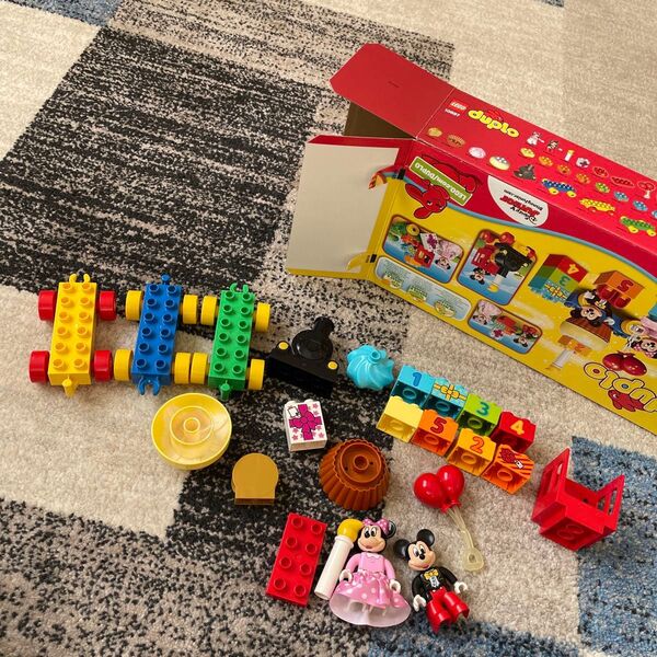 LEGO Duplo ブロックセット ミッキー&ミニー付き