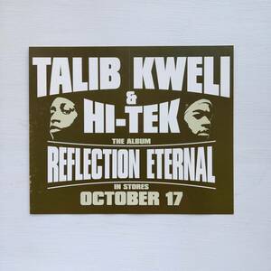 新品未使用 Talib Kweli & Hi-Tek 特大オフィシャルステッカー 非売品 送料無料