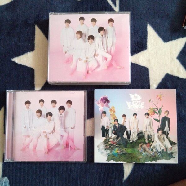なにわ男子 アルバム3点セット (初回盤, Blu-ray)