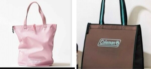 Coleman付録セット sweet付録 撥水保冷BIGトートとInRed付録大容量保冷バック 人気セット!