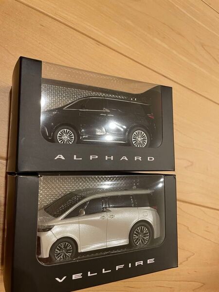 トヨタ 新型 アルファード ヴェルファイア ミニカー プルバックカー TOYOTA カラーサンプル トヨタ