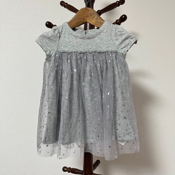 baby GAP ギャップ 星柄チュールワンピース ベビー70cm