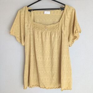 iiMK カットソー マスタード サイズ40