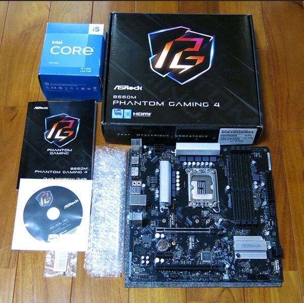 ASRock B660 M GAMING 4・I5-13500