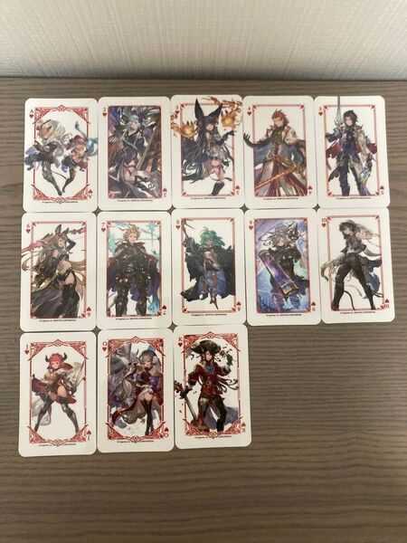 【美品】グラブル グランサイファーキッチン グラサイキッチン 特典トランプ