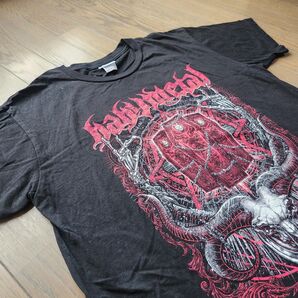 ★BABYMETAL②2014年3月1日、2日 LEGEND"赤い夜・黒い夜”日本武道館記念Tシャツ サイズL ベビーメタル