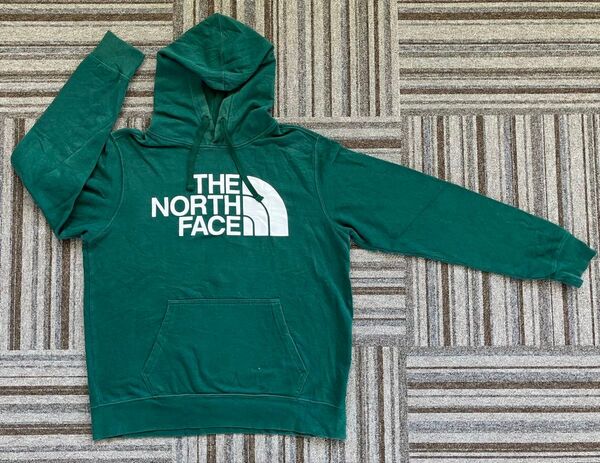 THE NORTH FACE パーカー グリーン ロゴ