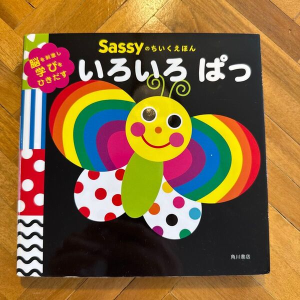 Sassy 「いろいろ ぱっ」 赤ちゃん知育絵本