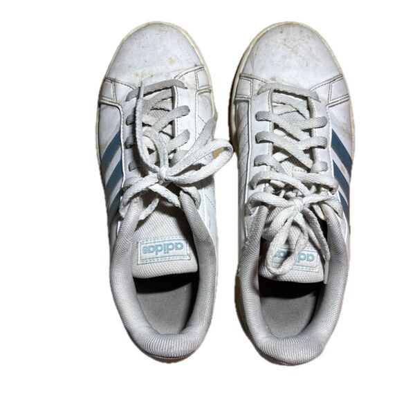 adidas スニーカー 白 汚れあり