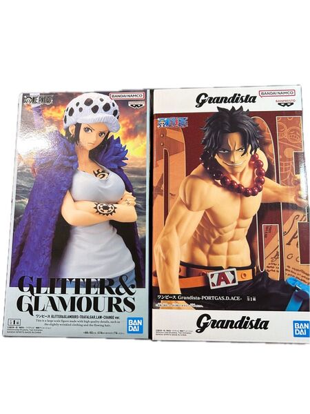 ワンピース PORTGAS.D.ACE- エース トラファルガーロー TRAFALGAR.LAW CHANGEver フィギュア