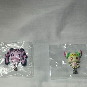 キミとアイドルプリキュア♪ なりきりプリキュア3 ヘアクリップ(メロロン&プリルン) 2種 ガチャ