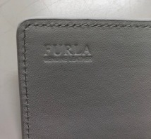 【FURLA】フルラ ロングウォレット 白 美品 現状品/kt0371_画像5