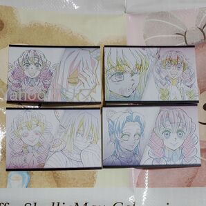 鬼滅の刃 ufotableDINING HIROMA ダイニング 甘露寺蜜璃 非売品 ポストカード4種セット 伊黒 時透 胡蝶