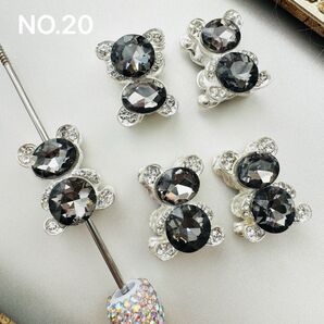 同梱OK 1個180円 ビーズ ハンドメイド アクセサリー パーツ 資材 メタル ビジュー カスタム