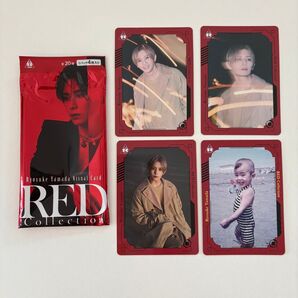 RED 山田涼介 ビジュアルカード 外袋付き