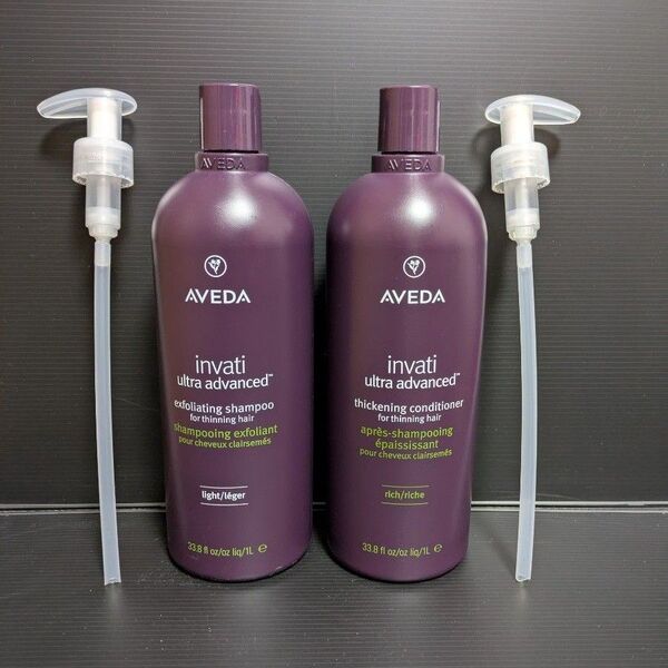 新品 定価合計 42.350円 AVEDA インヴァティ ライト シャンプー&リッチ コンディショナー 1000ml ポンプ付き