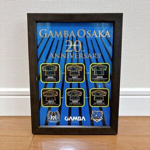 【非売品】ガンバ大阪 GAMBA OSAKA 20周年記念ピンバッチフレーム