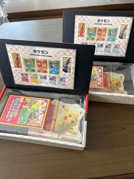 切手BOX 見返り美人・月に雁セット プロモなし ボックス ポケカ ポケモンカード 2セット 郵便局