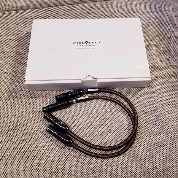 新品同様 ワイヤーワールド WIRE WORLD Eclipse 7 EBI7BAL 0.5m XLRケーブル バランス