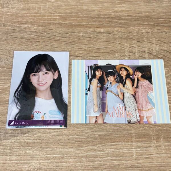 乃木坂46 samenumbers 池田瑛紗 生写真1枚 ポストカード付き