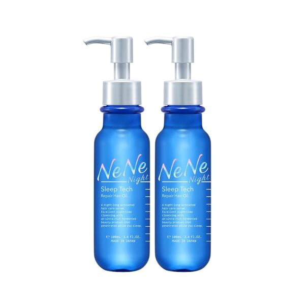 【新品未使用】NeNe Night ネネ ナイトスリープテックリペア ヘアオイル 100ml 2本セット