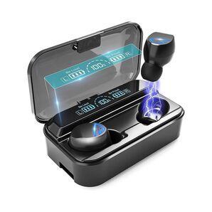 新品未使用】ワイヤレスイヤホン 左右分離 Bluetooth5.3+EDR 3Dステレオサウンド ノイズキャンセリング ブラック