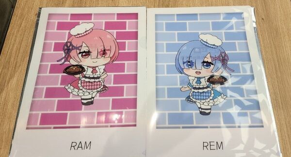 Re:ゼロから始める異世界生活 × いきなりステーキ コラボ クリアファイル