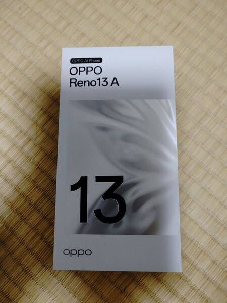 oppo reno13 A 国内(オープンマーケット)版 ルミナスネイビー