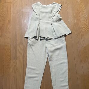 ★SALE★ セットアップ レディース ペプラム テーパードパンツ