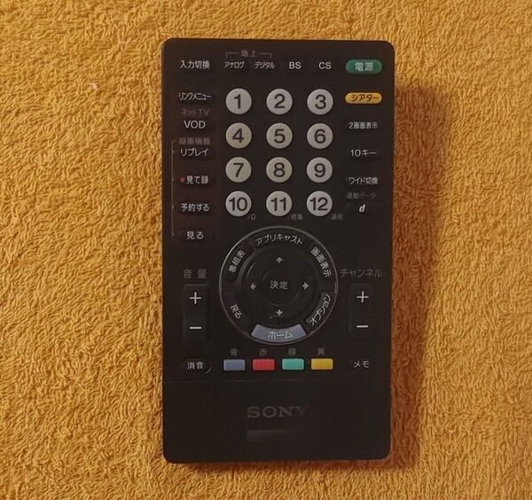 ③ SONY テレビリモコン RMF-JD004