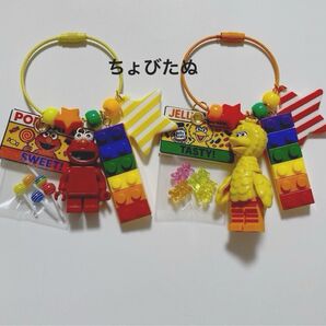じゃらじゃらキーホルダー 仲良しモンスターセット