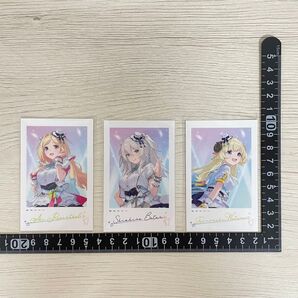 hololive 5th fes.ランダムチェキ風カード アキ・ローゼンタール/獅白ぼたん/角巻わため