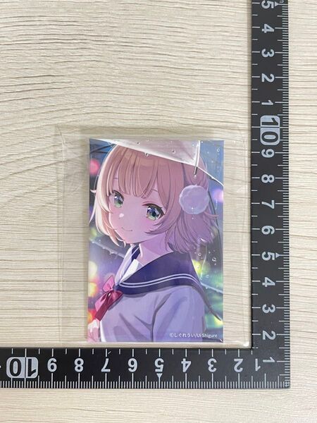 しぐれうい スクエア缶バッジ
