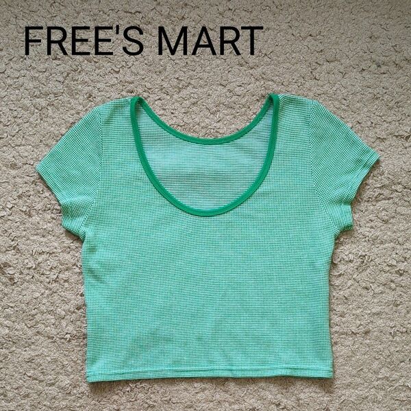FREE’S MART フリーズマート レディース カットソー Tシャツ 半袖 ボーダー