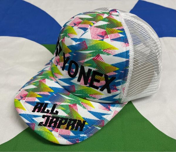 YONEX '25年 カタログ未掲載 数量限定 ALL JAPAN メッシュキャップ(UNI)