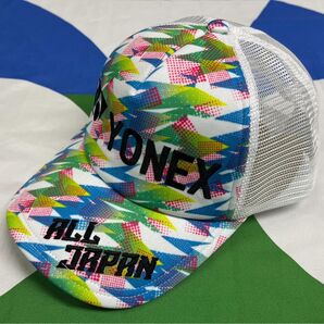 YONEX '25年 カタログ未掲載 数量限定 ALL JAPAN メッシュキャップ(UNI)