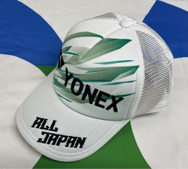 YONEX '25年 カタログ未掲載 数量限定 ALL JAPAN メッシュキャップ(UNI)