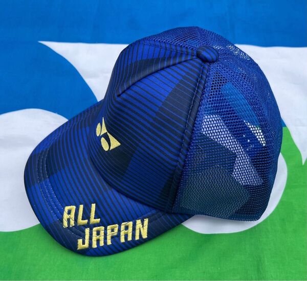 YONEX '22年 カタログ未掲載限定 ALL JAPAN メッシュキャップ(UNI)