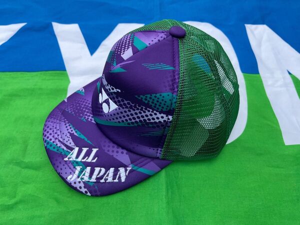 YONEX '23年 カタログ未掲載 数量限定 ALL JAPAN メッシュキャップ(UNI)