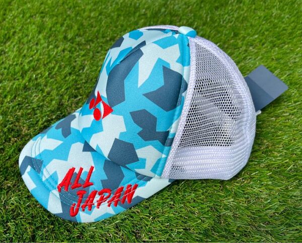 YONEX '22年 カタログ未掲載限定 ALL JAPAN メッシュキャップ(UNI)