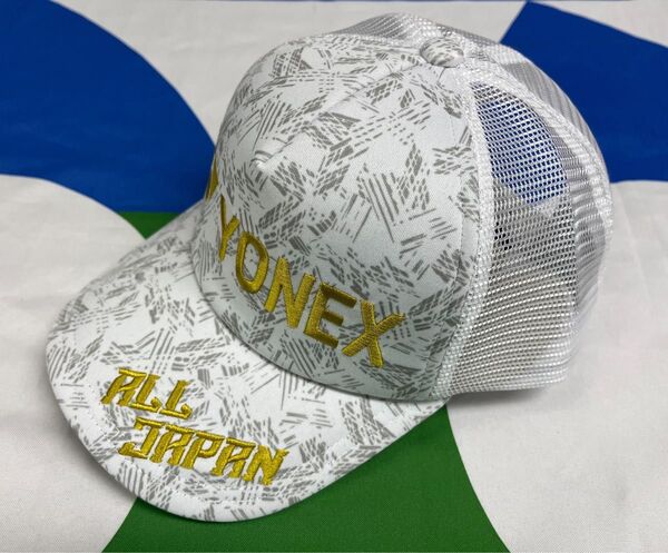 YONEX '25年 カタログ未掲載 数量限定 ALL JAPAN メッシュキャップ(UNI)