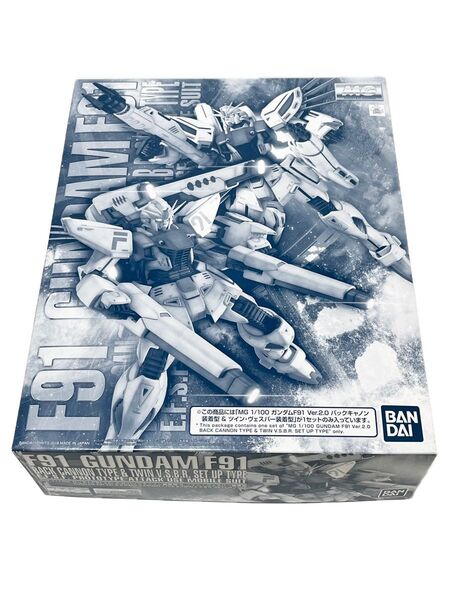 MG ガンダムF91 Ver 2.0 バックキャノン装着型 & ツインヴェスバー装着型 プラモデル プレミアムバンダイ限定