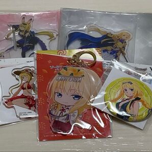 ソードアート・オンライン グッズ アリス まとめ売り アクリルスタンド キーホルダー 缶バッジ
