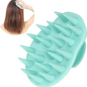 〆頭皮マッサージ シャンプーブラシ スカルプブラシ ヘッドスパ リラックス 2個セット