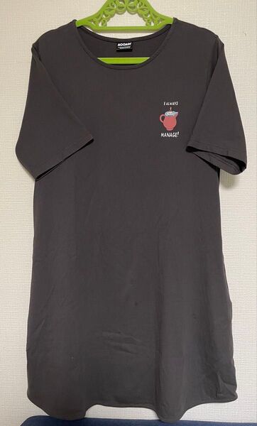 MOOMIN ムーミン リトルミィ ワンピースTシャツ Mサイス グレー系