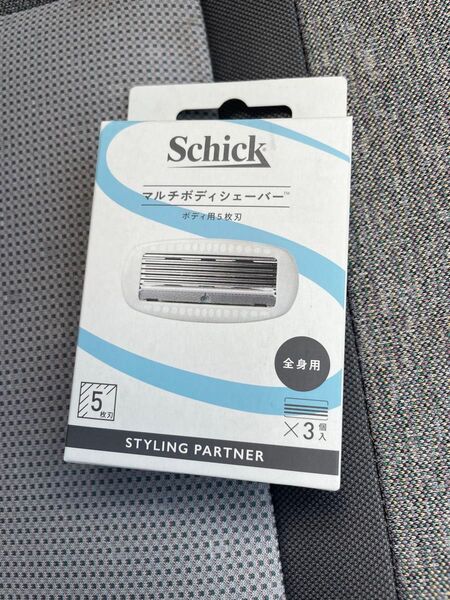 Schick シック マルチボディシェーバー ボディ用5枚刃 替刃 3個入