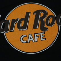 90s Hard Rock Cafe London Tシャツ L ブラック England製 ハードロックカフェ ロゴ 半袖 企業 アメリカ レストラン _画像3