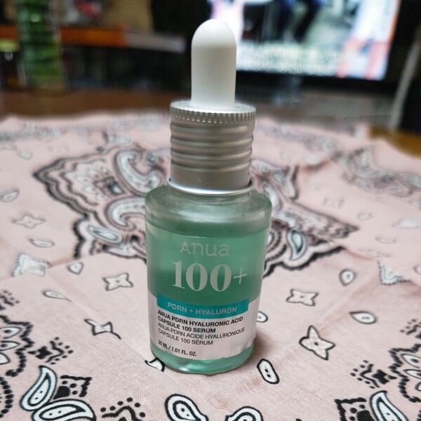 anua PDRNヒアルロン酸カプセル100 セラム 30ml アヌア 美容液 韓国コスメ
